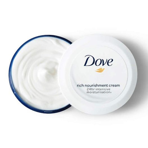 Dove Intensive Cream White Rich Nouishment 50 Ml (1.69 oz), 48/cs