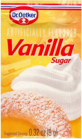 Dr.Oetker Vanilla Sugar 9 G (0.32 Oz), 6 Pk, 12/cs