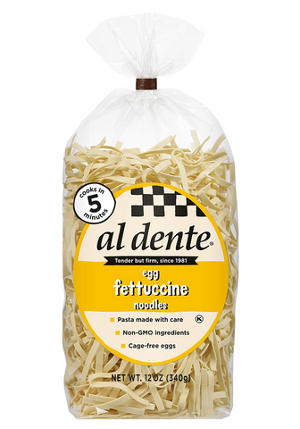 Al Dente Egg Fettuccine 12 Oz, 6/cs