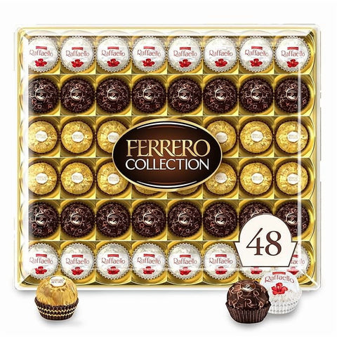 Ferrero Collection Assorted Chocolate 18.2 Oz 48 CT, 4/cs  EXP: 05/31/2027