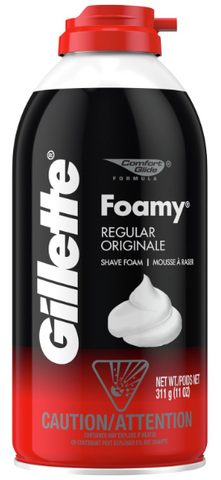 Gillette Foamy Shaving -Regular 11 Oz, 12/cs.
