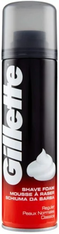 Gillette Shaving Foamy -Regular 200 Ml, 6/cs.