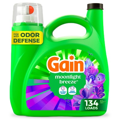 Gain Laundry Detergent -Moonlight 177 Oz, 2/cs.