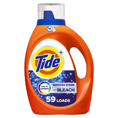Tide Liquid Detergent -Bleach 84 Oz (2.48 L) , 4/cs.