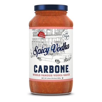 Carbone Pasta Sauce -Spicy Vodka Sauce  24 Oz, 6/cs.