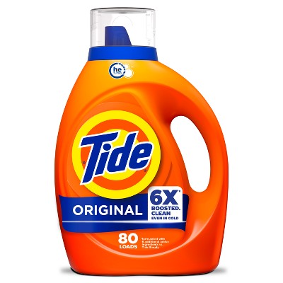 Tide Laundry Detergent -Original HE 105 Oz, 4/cs