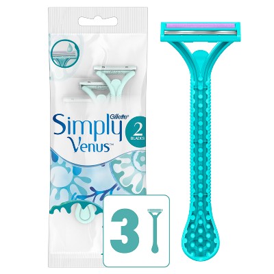 Gillette Disposable Razor Simply Venus 2   3 Ct, 16/cs.