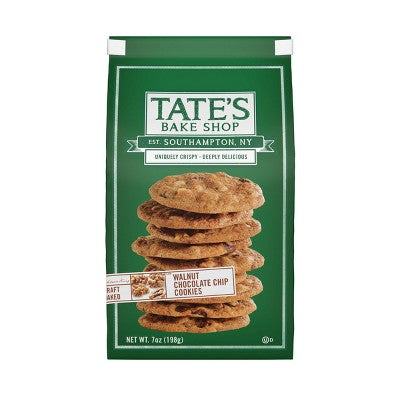 Tate's Bake Cookies -Chocolate Chips 7 Oz, 12/cs.EXP:08/20/2026
