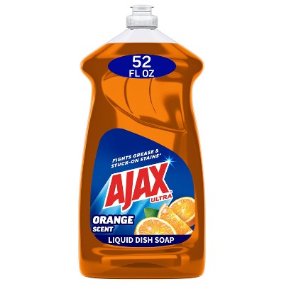 Ajax Dish Liquid -Triple Action Orange 52 Oz, 6/cs.