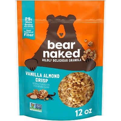 Bear Naked Granola -Vanilla Almond Crisp  12 Oz, 6/cs.  EXP: 11/04/2026