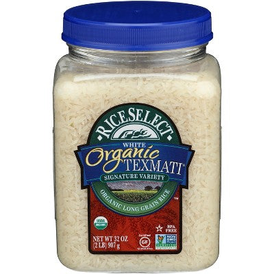 Rice Select Organic Basmati White Rice 32 Oz, 4/cs  EXP: 1/23/2030