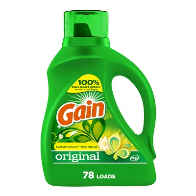 Gain Laundry Detergent -Original 65 Oz, 4/cs.