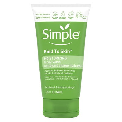 Simple Kind to Skin Moisturizing Facial Wash 5 Oz, 6/cs