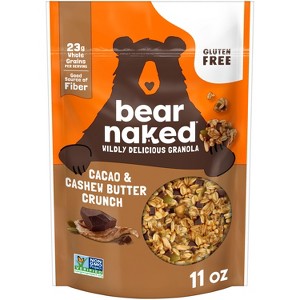 Bear Naked Granola -Gluten Free Cacao and Cashew Butter Crunch 11 Oz, 6/cs. EXP: 10/25/2026