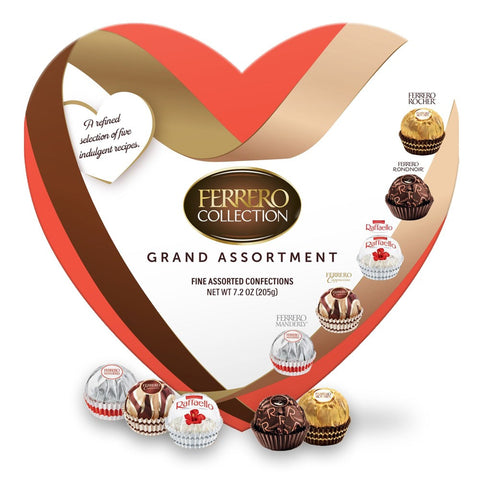 Ferrero Rocher Heart 7.2 Oz, 6/cs. EXP: 4/22/2027