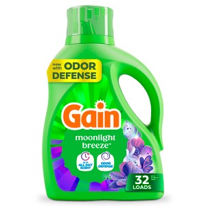 Gain Laundry Detergent -Moonlight 42 Oz (1.24 L), 6/cs.