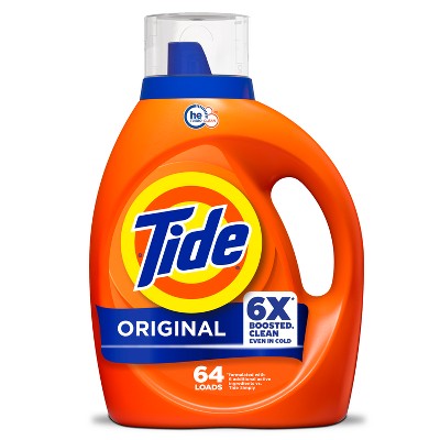 Tide Liquid Detergent -Original 100 Oz, 4/cs