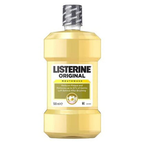 Listerine Mouthwash -Original 500 Ml, 12/cs.