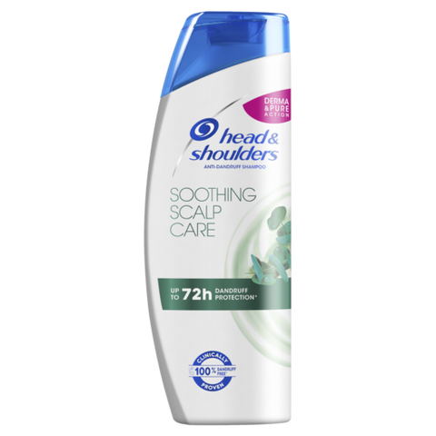 H & S Shampoo -Soothing Scalp 400 Ml, 6/cs.
