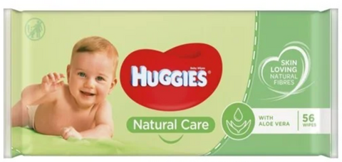 Huggies Baby Wipes -Natural Care 56 Ct, 10/cs.