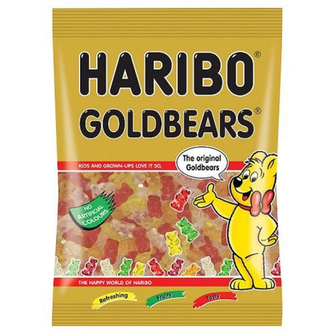 Haribo Candy -Gold Bears 160 G (5.64 Oz), 12/cs. EXP: 10/26