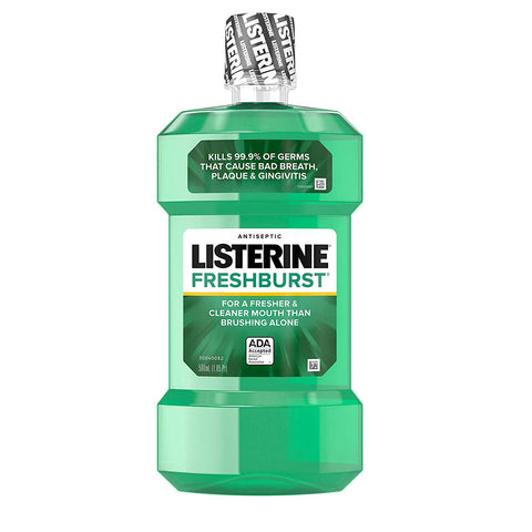 Listerine Mouthwash -Fresh Burst 500 Ml, 12/cs.
