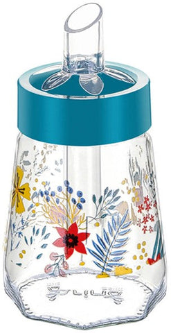 Glass Rose Sugar Bowl 0.21 LT(7.1 Oz), 36/cs.