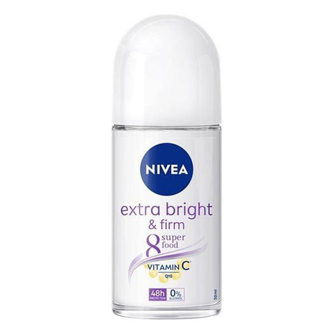 Nivea Roll-On Women -Extra Bright & Firm Q10   50 Ml, 12/cs.
