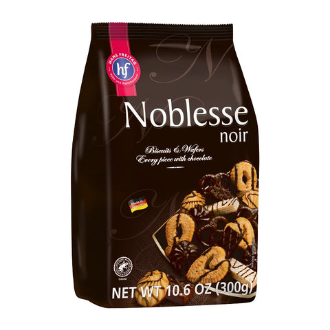 Hans Freitag Noblesse Noir Assorted Wafers and  Cookies 10.6 Oz, 10/cs EXP: 4/4/2027