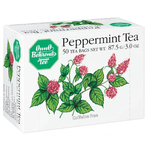 Onno Behrends Peppermint Tea 50 CT, 10/cs EXP: 2/23/2028