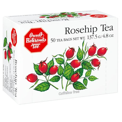 Onno Behrends Rosehip Tea 50 CT, 10/cs EXP: 5/14/2028