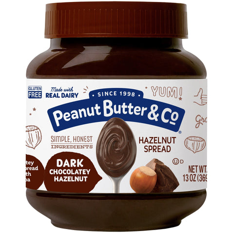 Peanut Butter & Co -Dark Chocolatey Hazelnut Spread 13 Oz, 6/cs EXP: 07/23/2027