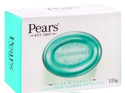 Pears Bar Soap -Oil Clear Green 125 G, 48/cs.
