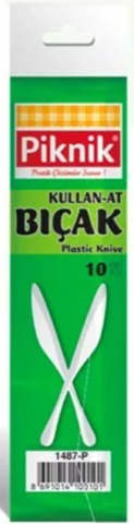 Piknik Plastic Knife -10 CT, 140/cs.