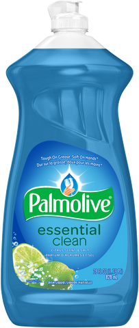 Palmolive Dish Liquid -Clean Salt & Citrus Clean 828 Ml (28 Oz), 9/cs.