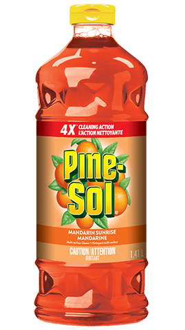 PineSol Cleaner Mandarin Sunrise 1.4 LT(48 Oz), 8/cs.