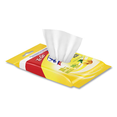 Lysol To Go Wipes 15 Ct, 48/cs