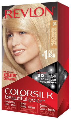 Revlon Colorsilk #04 Light Natural Blonde 12/cs.