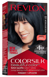Revlon Colorsilk #12 Natural Blue Black 12/cs.