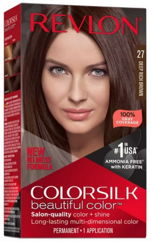Revlon Colorsilk #27 Deep Rich Brown 12/cs.