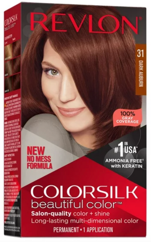 Revlon Colorsilk #31 Dark Auburn 12/cs.