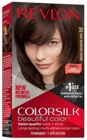 Revlon Colorsilk #32 Mahogany Brown 12/cs.