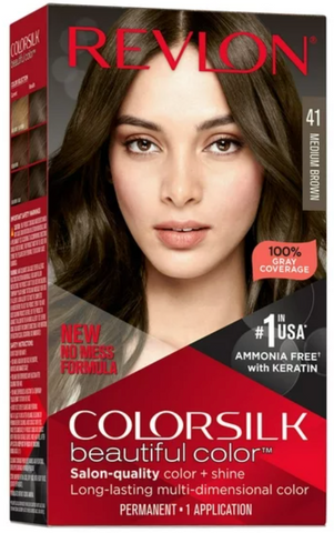 Revlon Colorsilk #41 Medium Brown 12/cs.