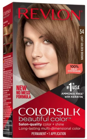 Revlon Colorsilk #54 Golden Brown 12/cs.