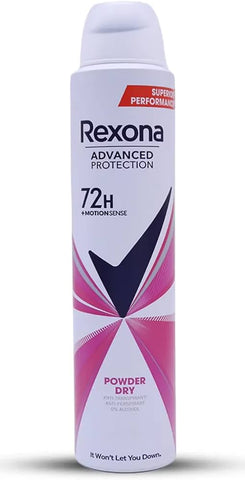 Rexona Body Spray Women -Powder Dry 200 Ml, 12/cs.