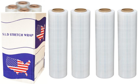 Shrink Wrap 4 Rolls-18'' x 80 GAUGE