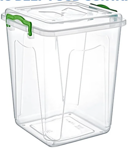 Plastic Deep Container 35 LT, 10/cs.