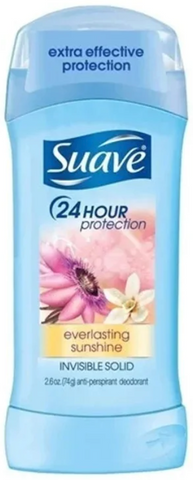 Suave Deo Stick -Everlasting Sunshine 2.6 Oz, 12/cs.