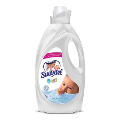 Suavitel Fabric Softener -Baby Powder Fresh 64 Oz, 6/cs.