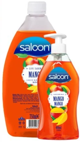 Saloon Liquid Soap Mango 400 Ml+750 Ml, 6/cs.